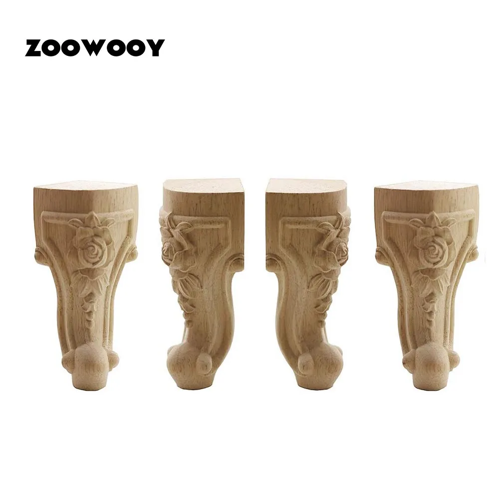 

Solid Wood Sofa Legs Feet Replace，Woodcarving furniture Dining Table Sofa Bed Cabinet Bed Furniture Tier Replacement Feet