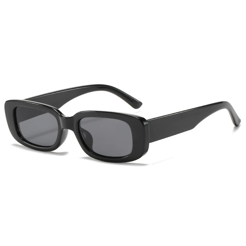 

New retro oval-frame sunglasses European and American trend fashion personality sunglasses women small frame casual wild glasses