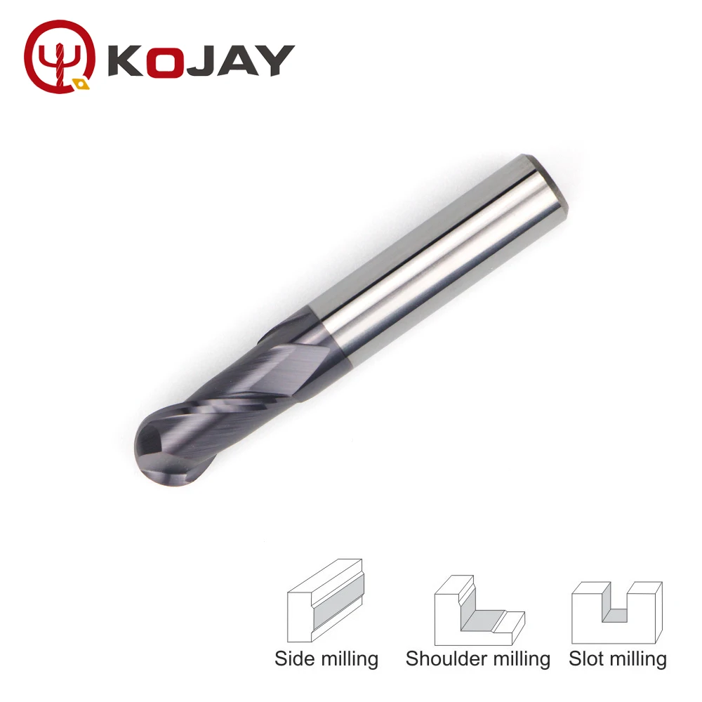 Концевая фреза с двумя канавками R3.5-R10 мм | Инструменты