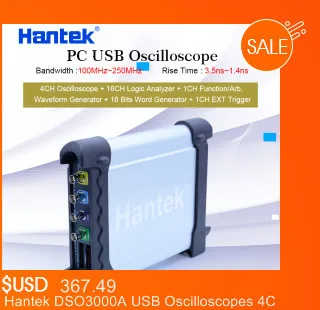 Hantek Bluetooth/USB Регистратор данных True RMS Напряжение Ток Сопротивление Емкость диод регистратор Поддержка ipad 365A/B/C/D/E/F