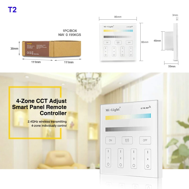 MiBOXER 6W 9W E27 5W GU10 двойной белый светодиодный светильник с цветовой температурой AC100