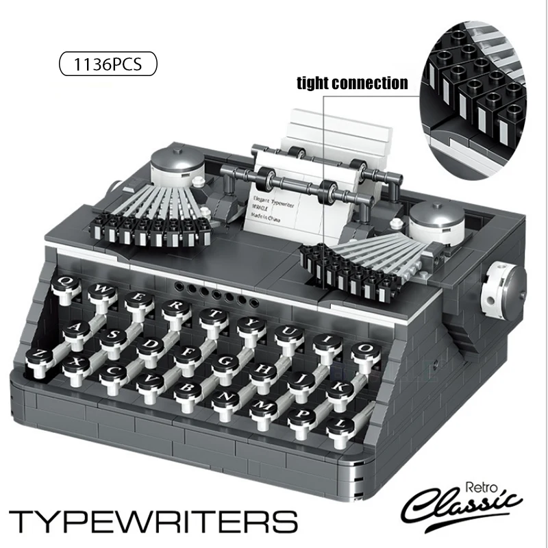 1136 шт. Винтажная коллекция механик пишущая машинка клавиатура в сборе модель