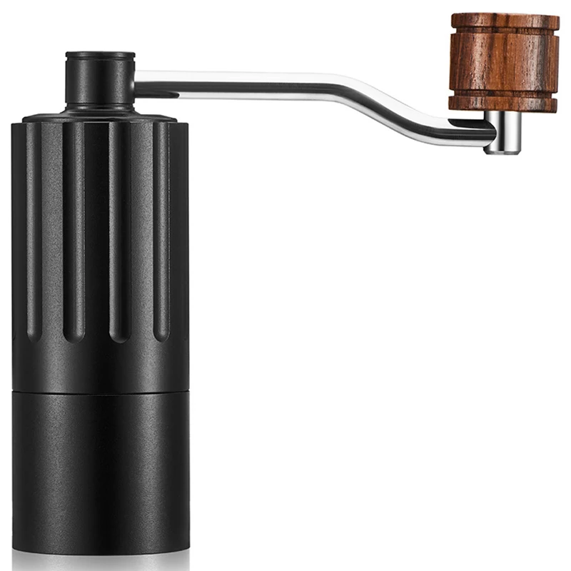 Мини ручная кофемолка из нержавеющей стали регулируемая с резиновой петлей для