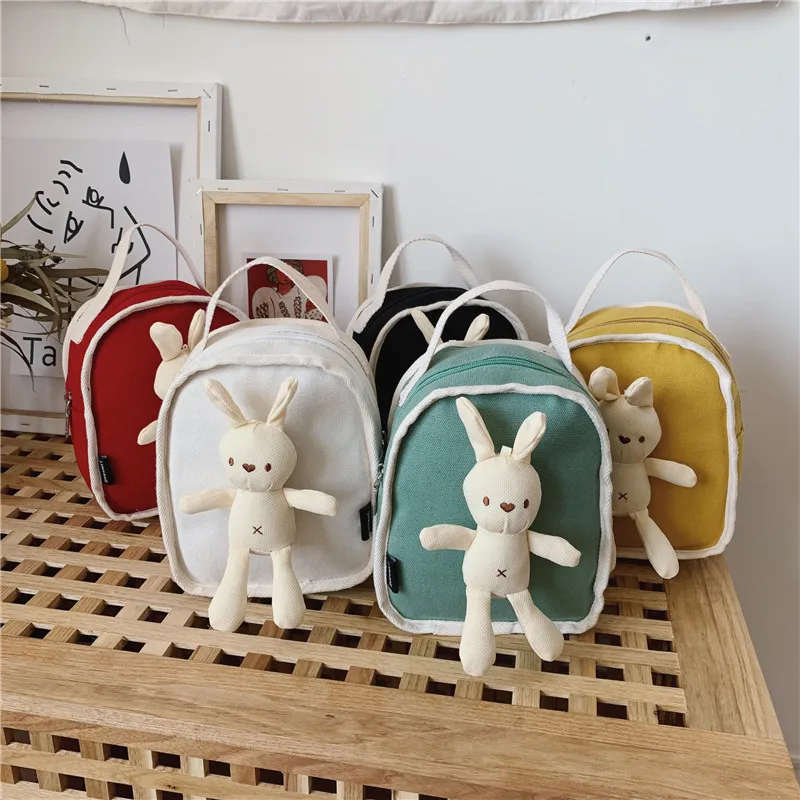 22 см для малышей и детей постарше с рисунком кролика из Мультфильма Рюкзаки