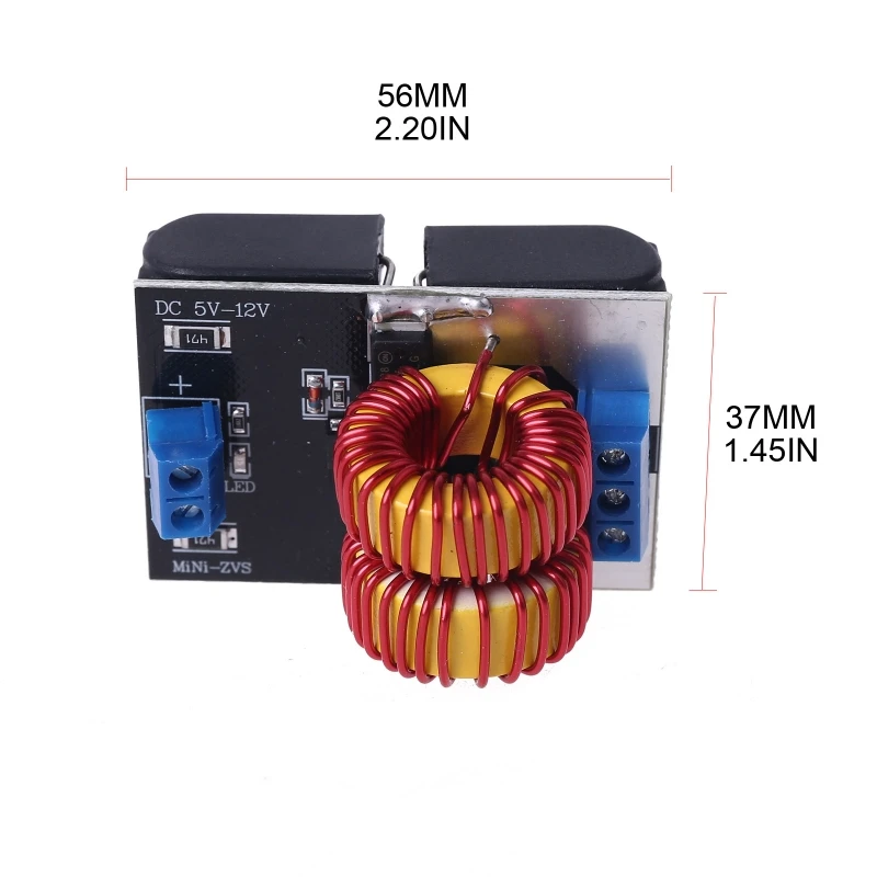 Индукционная нагревательная мини плата ZVS 120 Вт 5 12 В постоянного тока драйвер Flyback