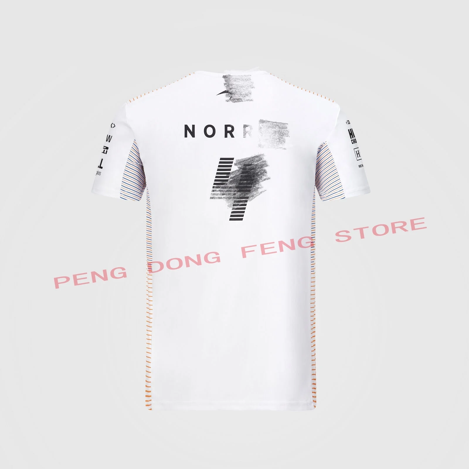 

2021 Summer Formula One Official Website Hot Sale McLaren Team F1 Racing Suit T-shirt Latest F1 GT Racing Large Size 3D Shirt