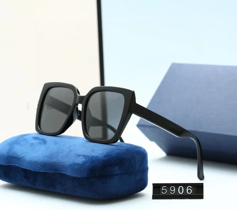 

Original Brand GG Vintage Polarized Sunglasses Women Men Designer Square Frame Shades Glasses Driving Outdoor Travel Eyewear