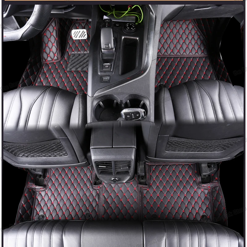 Кожаные Коврики для салона автомобиля коврики peugeot 3008 2013 2014 2015 2016 2017 2018 2019 2020 2021 |