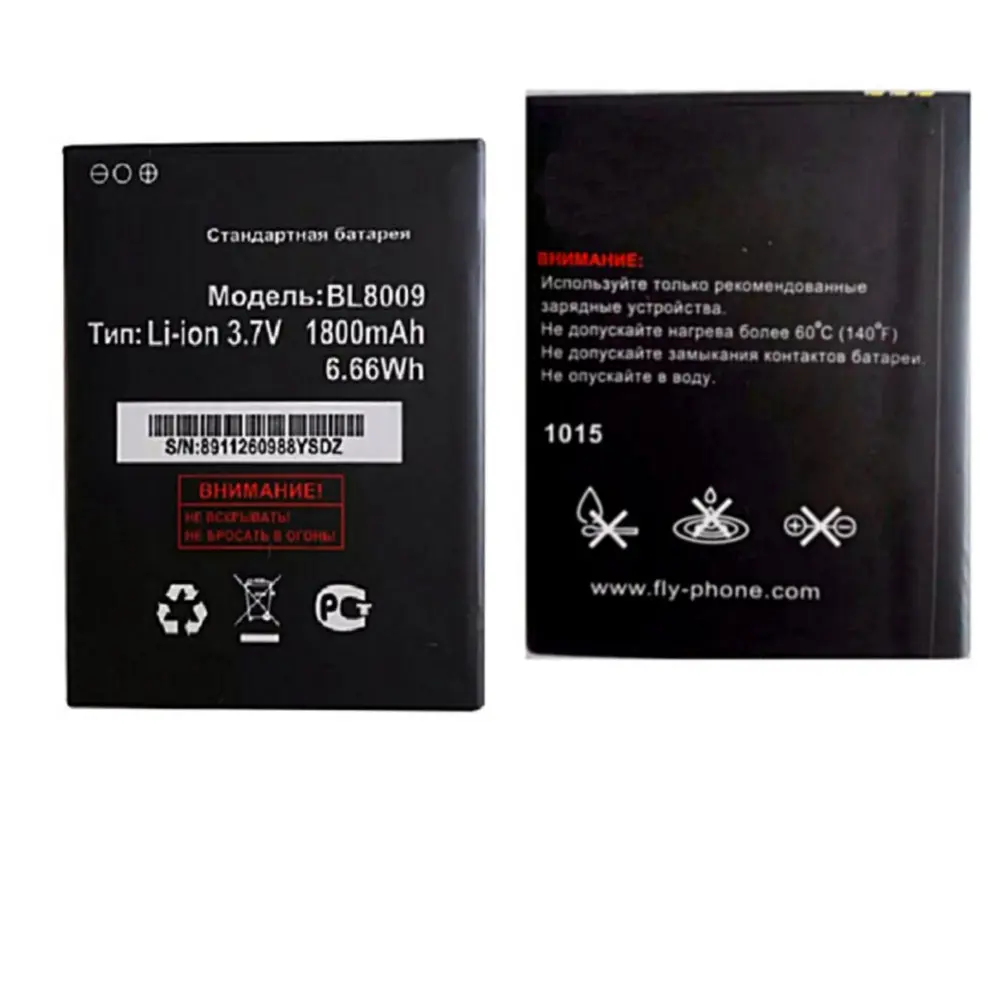 BL8009 batteries 1800mAh for FLY FS451 Nimbus 1 Mobile Phone High quality Replacement Battery | Мобильные телефоны и