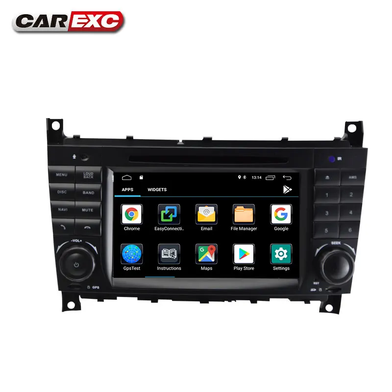 2 Din Android 9 0 автомобильный DVD GPS Мультимедиа для Mercedes Benz W203 W209 W219 A Class A160 C C180 C200 CLK200 Radio
