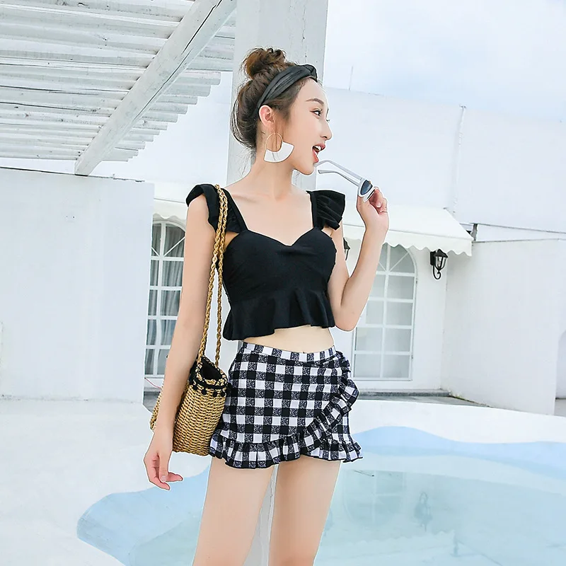 Плавание костюмы женские одежда Для женщин танкини девочек ming костюм Двойка 2019