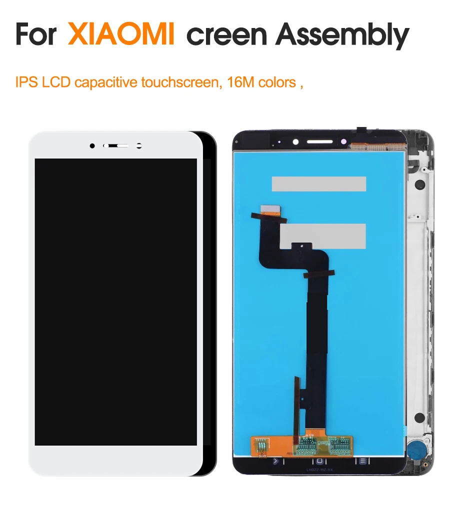 Для 6,4" Xiaomi mi Max 2 ЖК-экран+ сенсорная панель дигитайзер Замена для Xiao mi Max 2 Max2 дисплей
