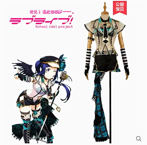 Новинка 2019 года LoveLive! Sunshine! Aqours! Панк рок Пробуждение Kanan Matsuura платье для косплея