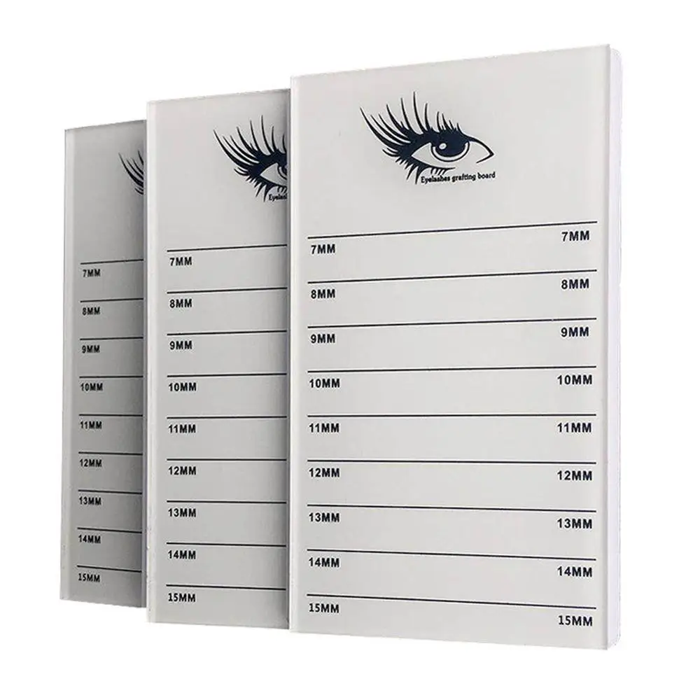 3 шт./лот 7 15 мм акриловые ресницы Дисплей Палитра для хранения ресниц дисплей