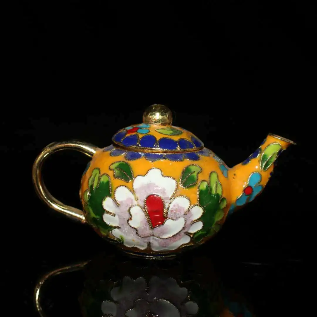 

Cloisonne Wine Pot Small Teapot With Chinese Characteristics Handicraft Tourism Gifts