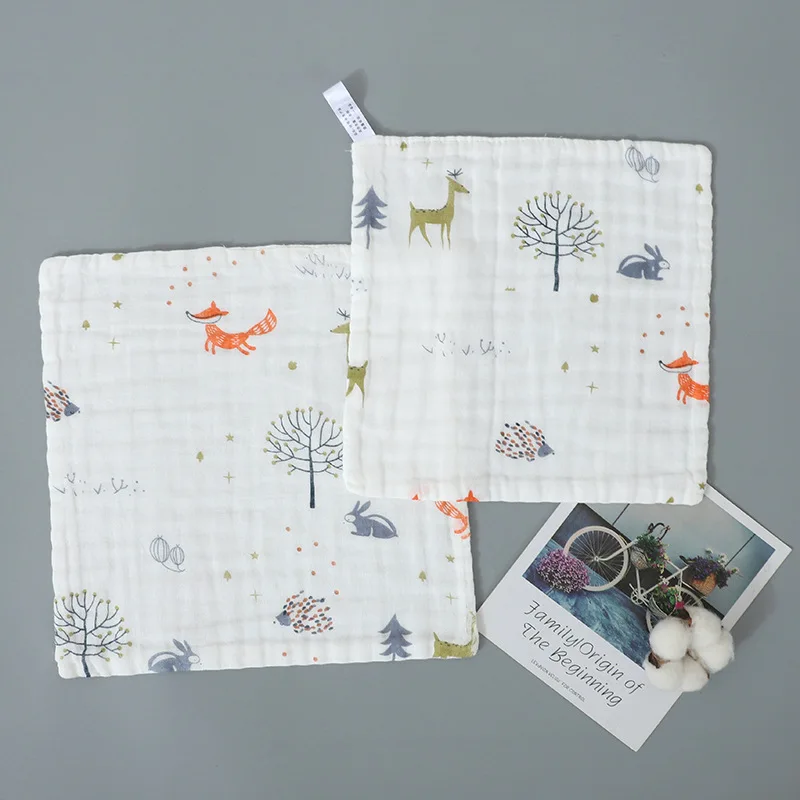 30x30cm 1pc Baby Towel Newborn Muslin Squares Towels and Wash Cloths Comfort Muselina Bebe Algodon | Мать и ребенок