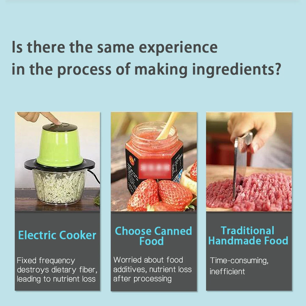 Ручной измельчитель для овощей фруктов орехов лука ручной блендер миксер