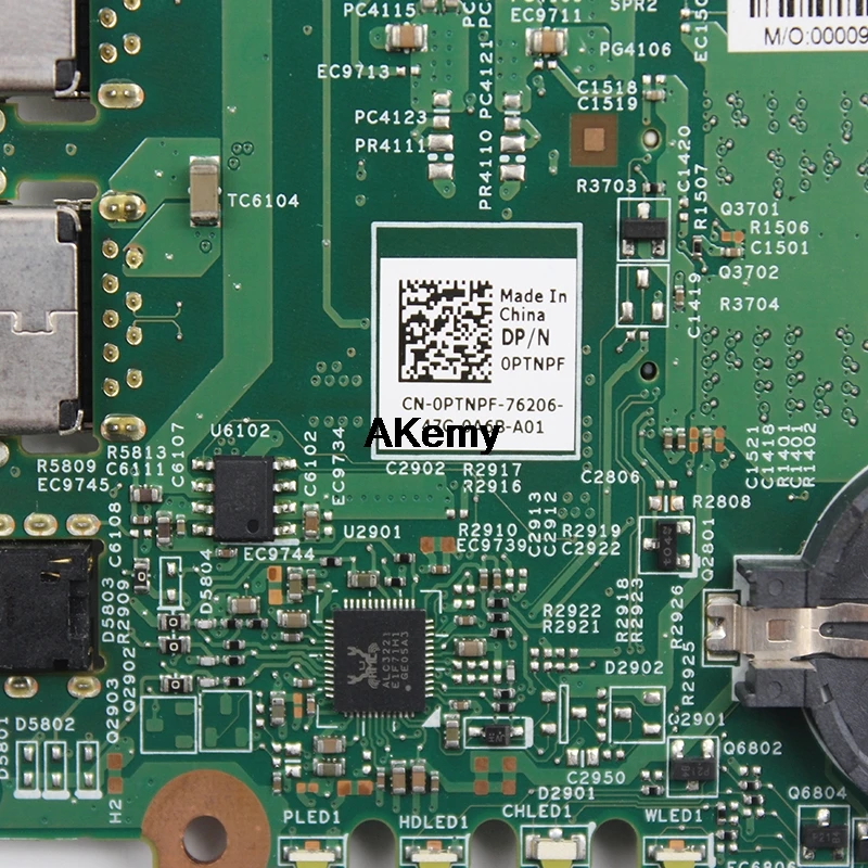 12204-1 For DELL INSPIRON 2421 3421 5421 laptop motherboard CN-07GDDC I3-2375M DNE40-CR orginal Teste | Компьютеры и офис