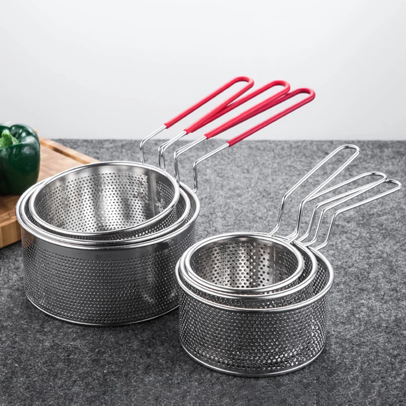 Кухонное сито сливная корзина Сетчатое для масла дуршлаг муки инструменты жарки