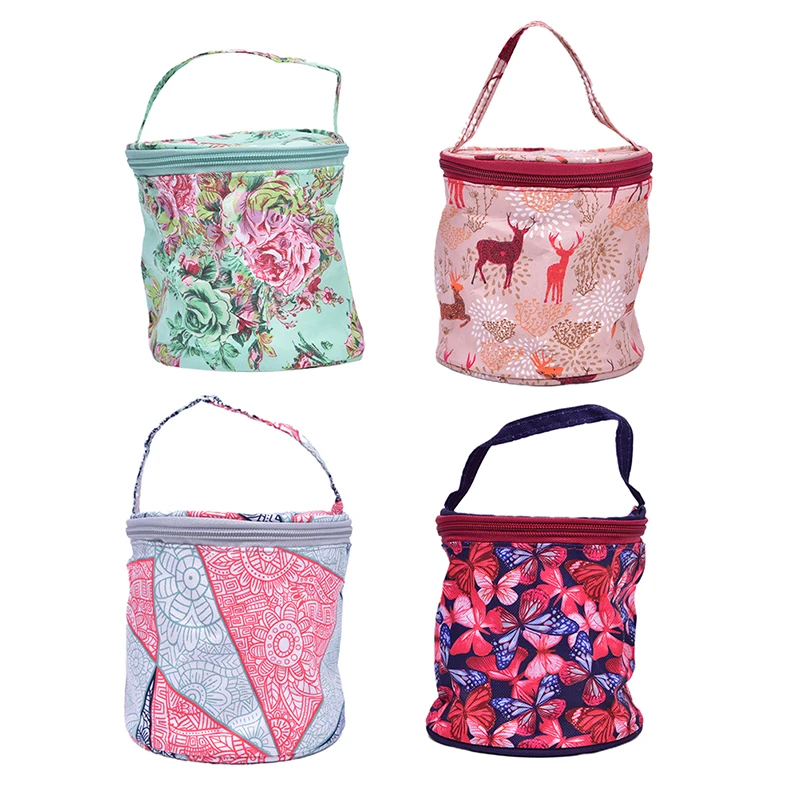 Ткань Оксфорд сумка для хранения пряжи пустой мешок Вязание пряжа Игла DIY