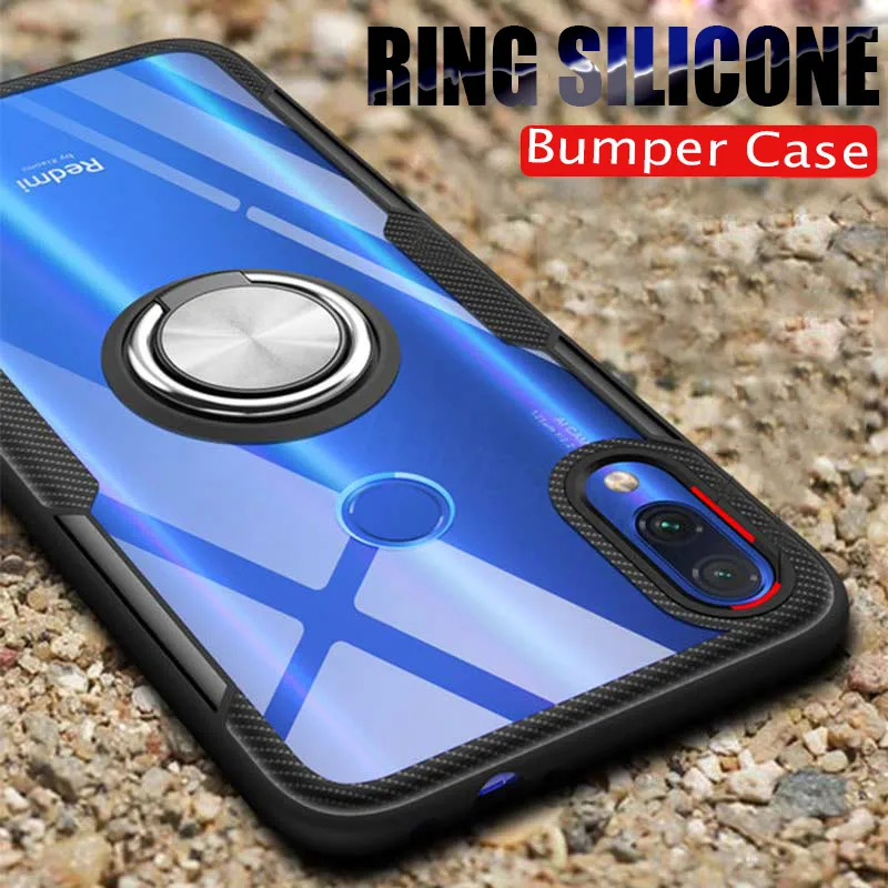 Роскошный силиконовый прозрачный чехол для телефона Xiao mi Red Note 7 8 5 Pro K20