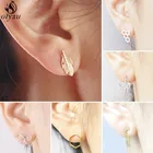 Винтажные серьги-гвоздики в виде сот