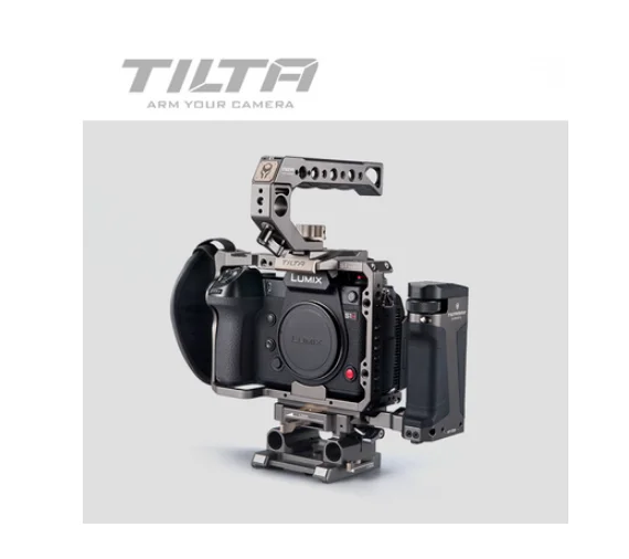 

Tilta Panasonic LUMIX S1H/S1/S1R Camra cage accessories full cage top handle baseplate record cable tilta gray