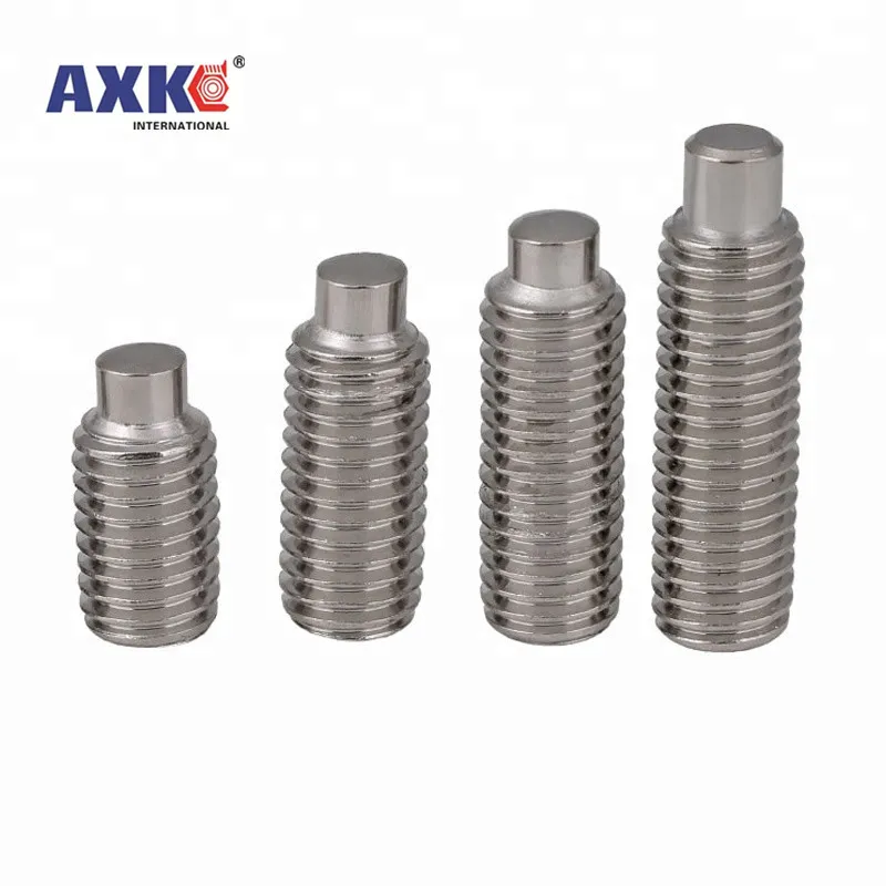 10/50 шт. M3 M4 M5 M6 M8 DIN915 304 Шестигранная головка из нержавеющей стали набор винтов с