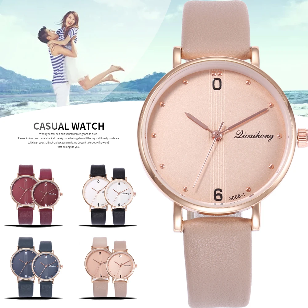 

Fashion brand luxury erkek kol saati Women reloj mujer ladies Watch Student Couple Stylish women Quartz Watch Men Wrist Watch