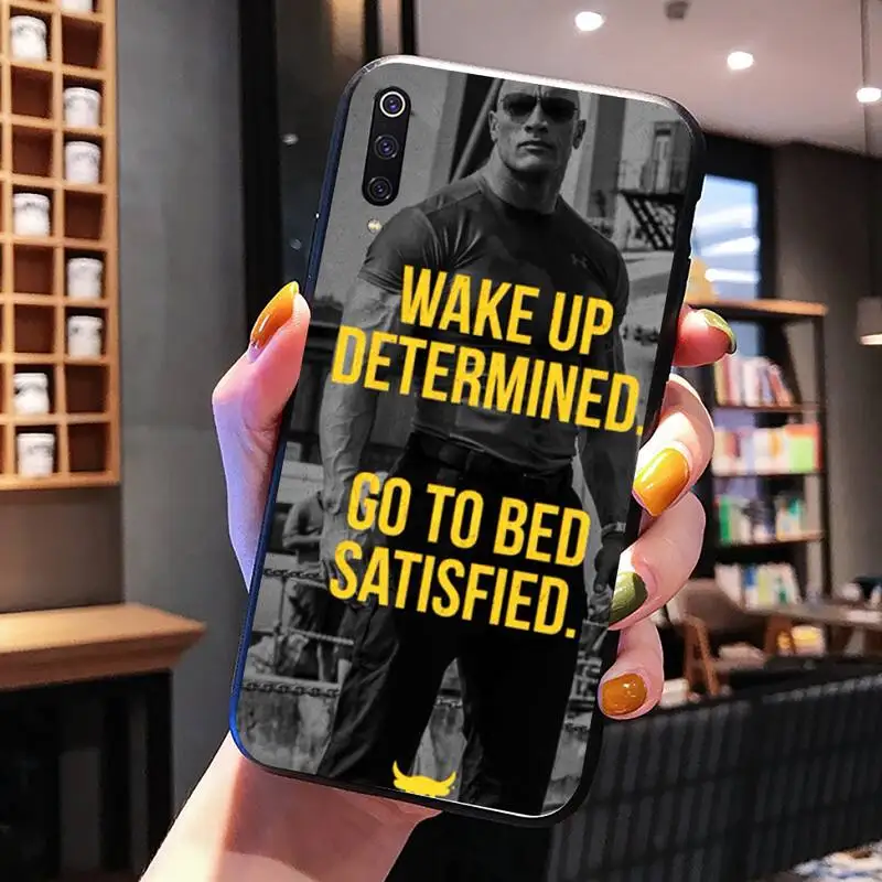 

Riccu The Rock Dwayne Johnson ua Phone Case for Xiaomi Mi9 9SE 8SE Pocophone F1 Mi8 Lite