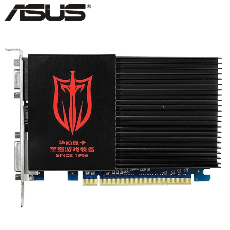 Видеокарта Asus GeForce GT 610 1 ГБ графические карты GT610 графическая карта NVIDIA Офисная