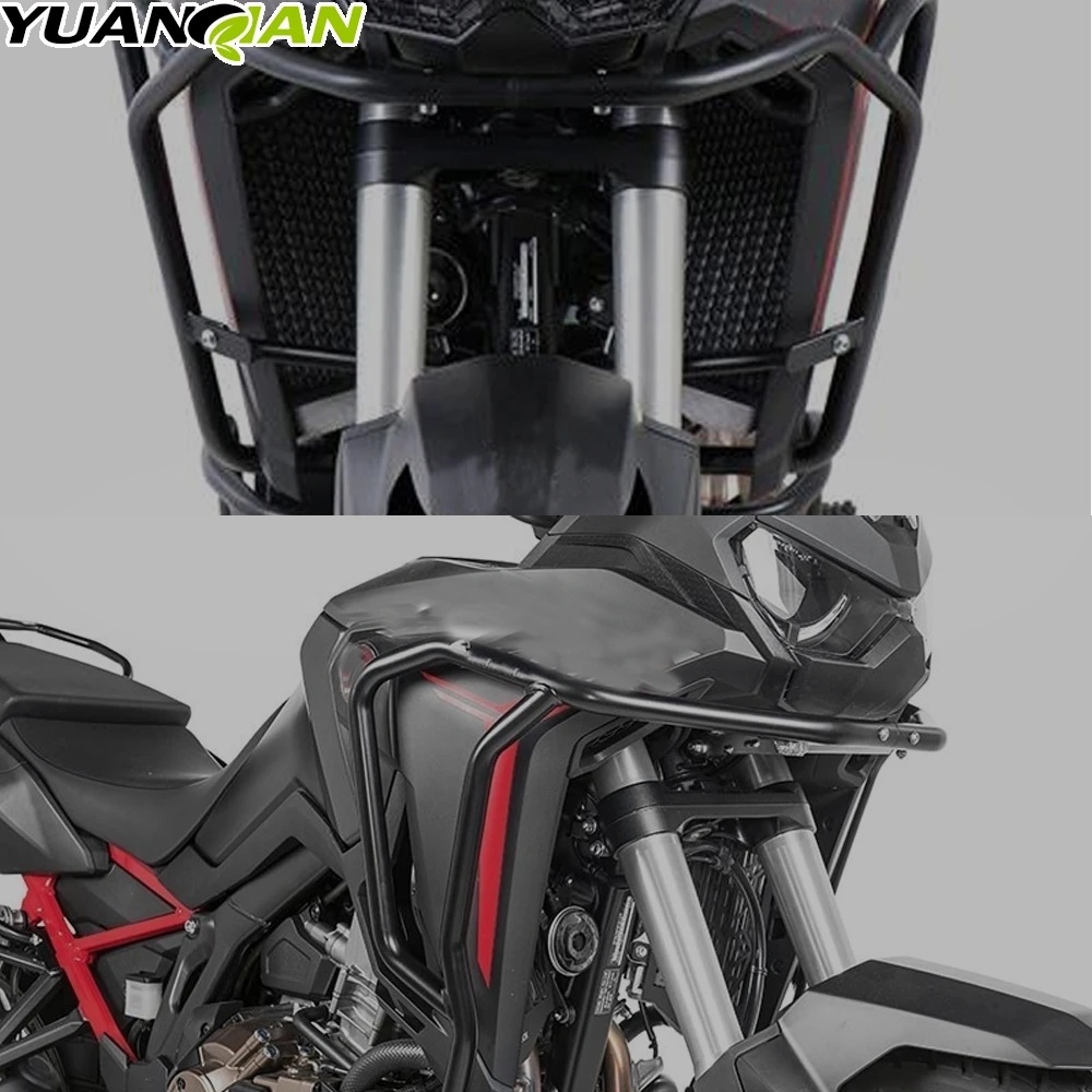 

New Black Radiator Guard Protector Grille Grill Cover For HONDA CRF1100L CRF 1100 L AFRICA TWIN 2020-2021 Motorcycle Accessories