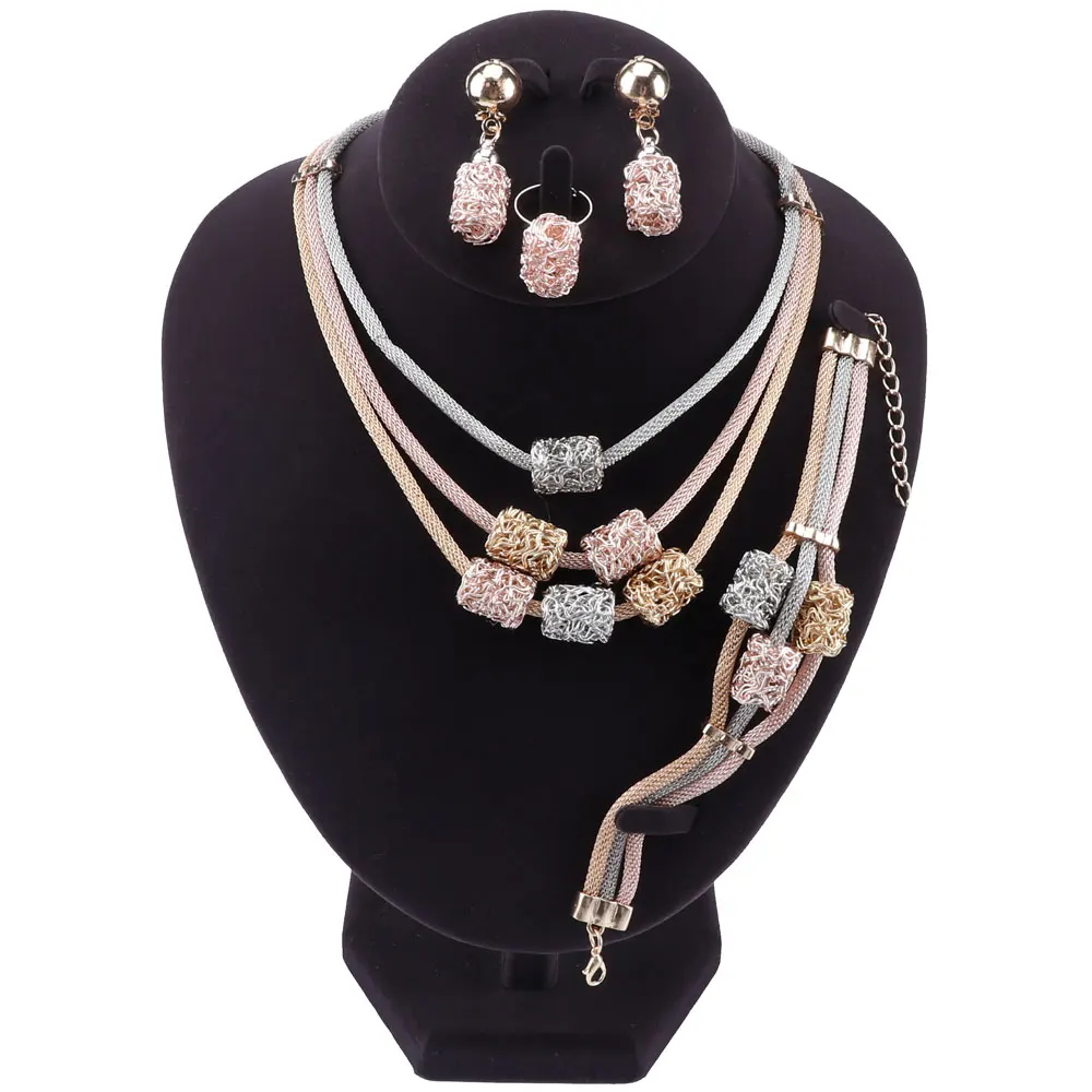 Изысканная искусственная кожа роскошный нигерийский женский свадебный модный