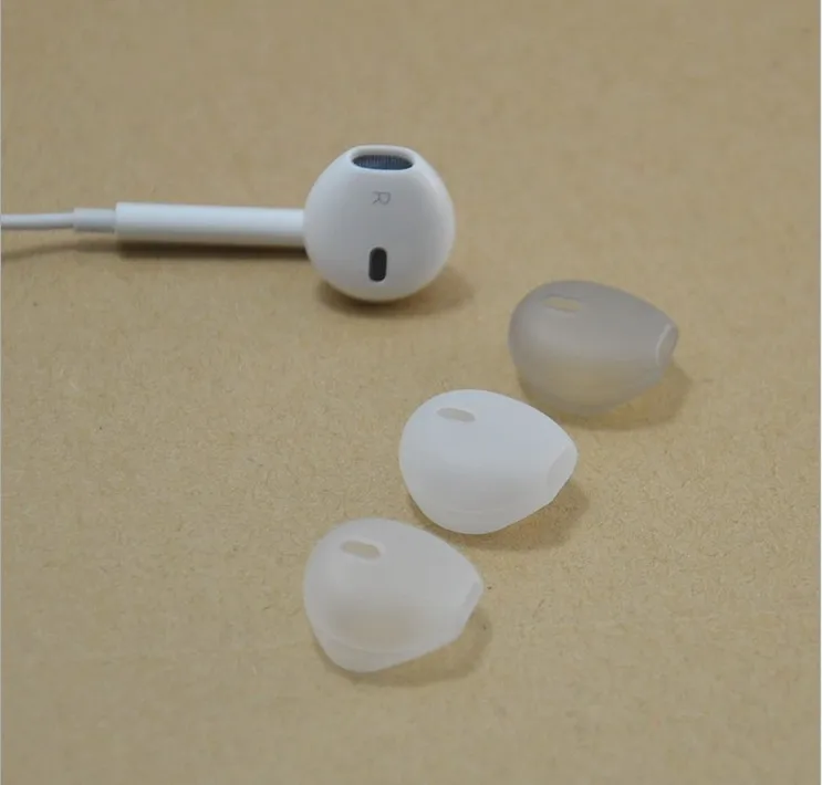 Силиконовые противоскользящие сменные амбушюры 5 пар накладки для наушников Iphone