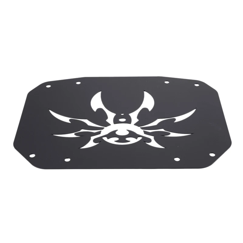 Tailgate Vent-Plate Cover Spare Tire Mount Delete Plate for Jeep Wrangler JK&amp Unlimited 2 or 4 Doors. 2007-2017 Sport Sahara Ru |