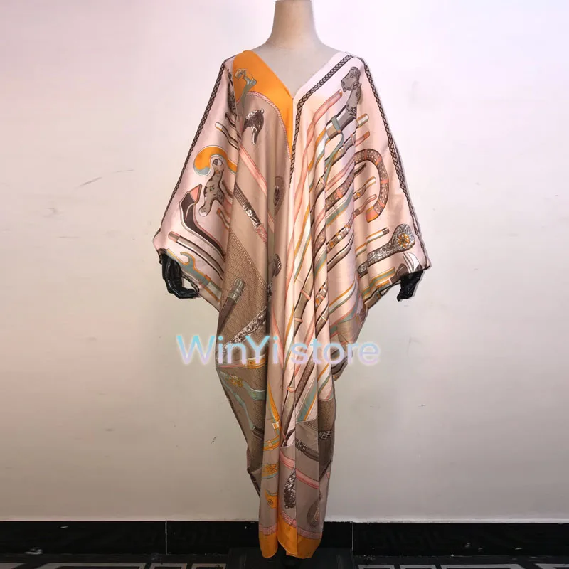 2021 Дашики Платье с принтом Длинные платья для женщин элегантные мусульманские