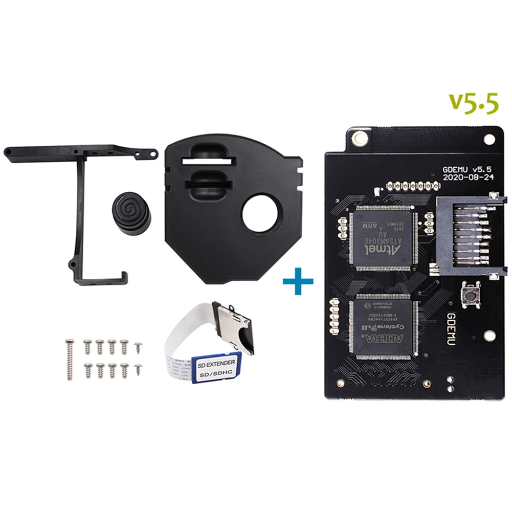 V5.5/V5.15b (случайный) Оптический привод Φ + GDEMU Remote Secure Digital Card 3D Печатный монтажный