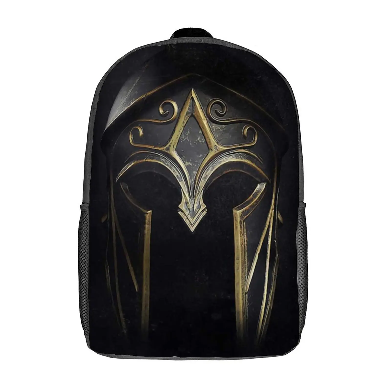 Assassins Creed Odyssey Backpacks Style Polyester Trekking Backpack Teen Print Bags