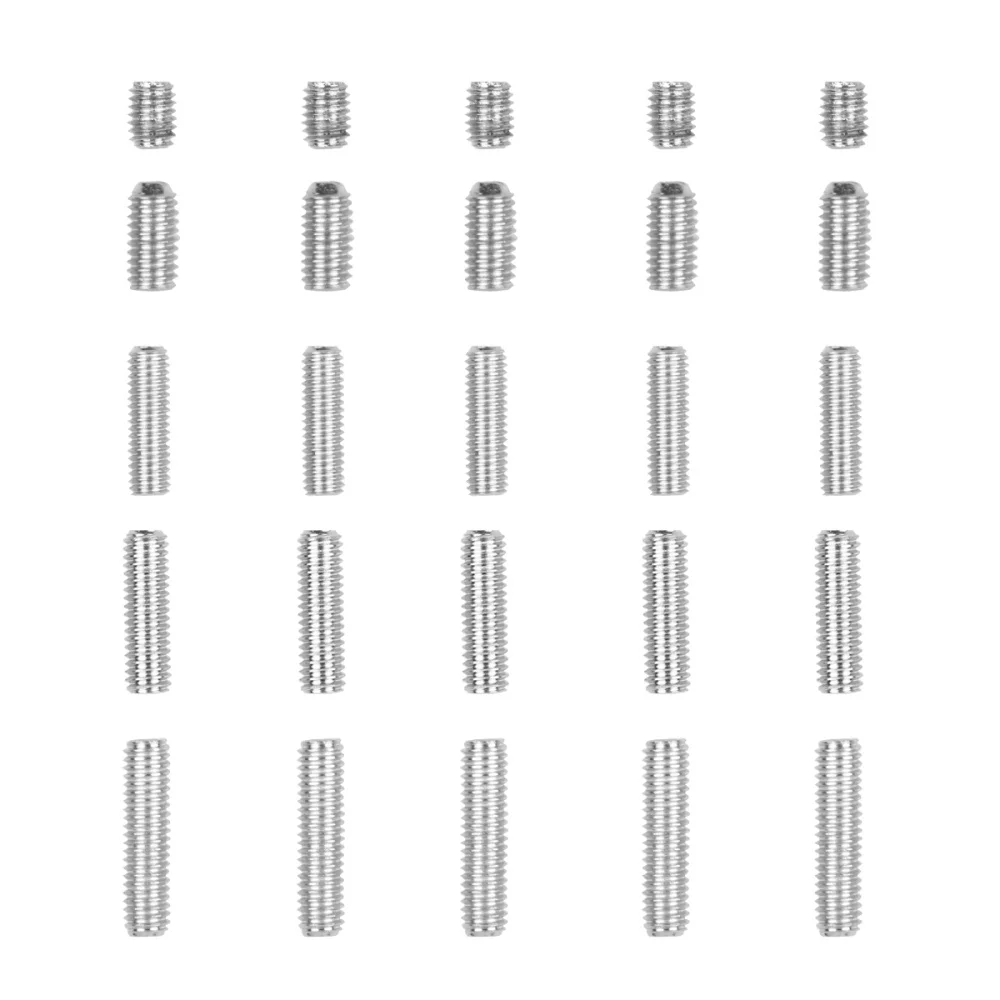 25 шт. тромоло мост винт металлическая регулировка высоты шестигранные прочные