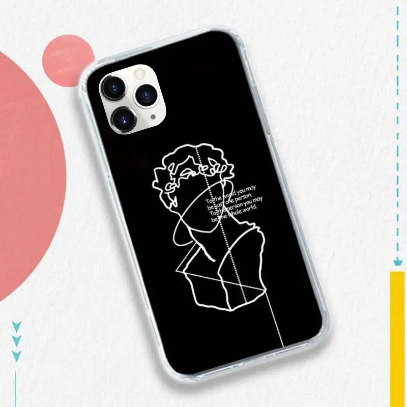 

Complex Formula line aesthetics Phone Case for iPhone 11 12 pro XS MAX 8 7 6 6S Plus X 5S SE 2020 XR