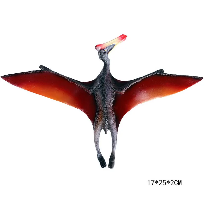 Simulation Quetzalcoatlus Original Pterodactyl Predator Action Figures Dinosaur Animals Model PVC Toy Child Kids Decor Gift | Игрушки и