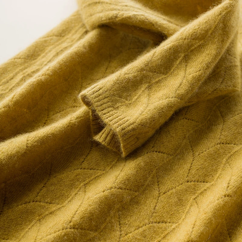 

Top Grade Soft Women Sweaters 100% Cashmere Knit Pullovers 2020 Winter New Ladies Jumpers 6Colors Clothes