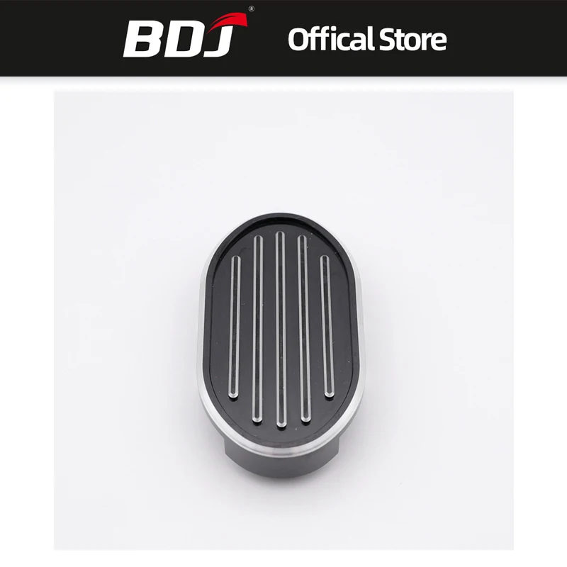 BDJ заготовка крышка педали тормоза CNC Footpeg для Harley Sportster XL883 XL1200 Dyna Fat Bob Softail V Rod