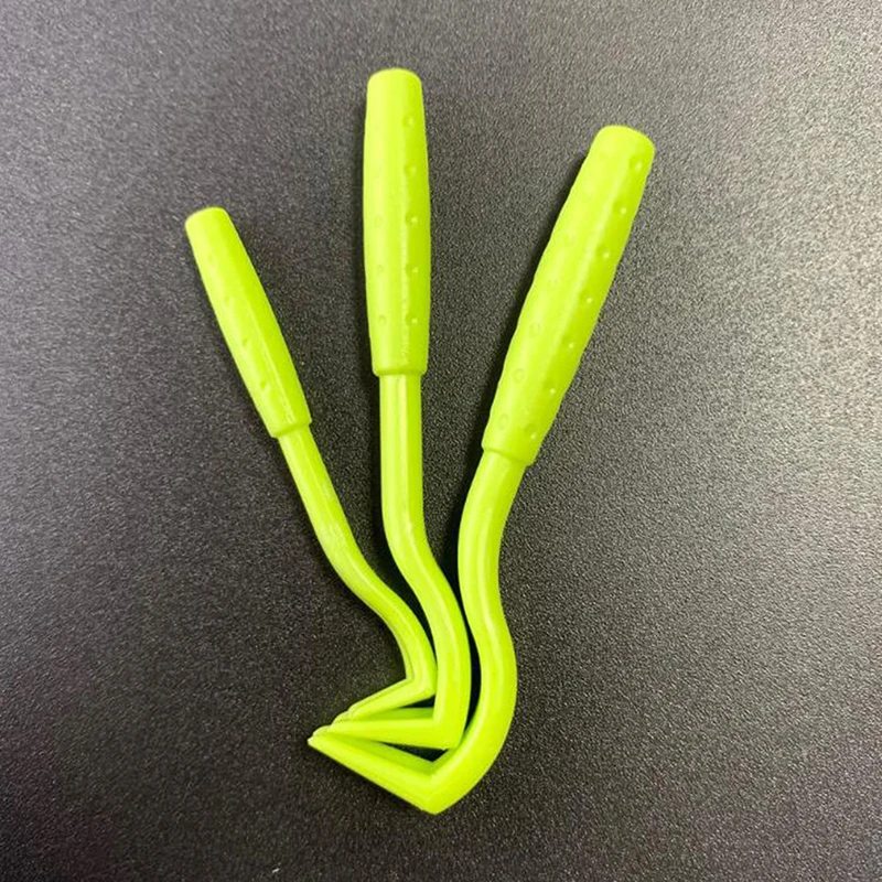 

3 шт./компл., пластиковый крючок для удаления блох, новый инструмент для удаления клещей, аксессуары для домашних животных