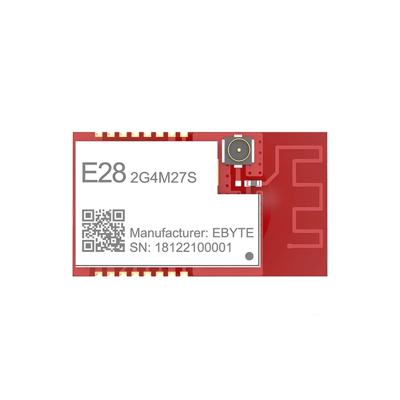 

SX1280 Wireless LoRa 2.4GHz RF Transceiver 27dBm E28-2G4M27S SPI BLE Transmitter Receiver DIY Logical Module Smart Home IoT