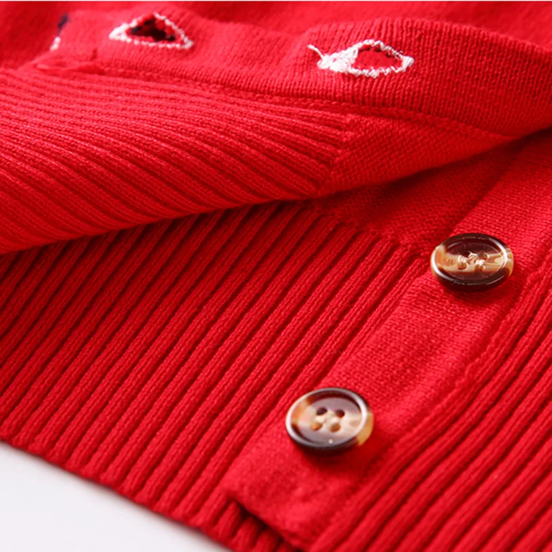 Осень-зима 2019 Детский свитер кардиган вязаный для маленьких мальчиков полосатый