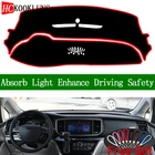 Для GAC Trumpchi GM8 2018 2019 крышка приборной панели солнцезащитный коврик для приборной панели коврик ковер автомобильные наклейки аксессуары для интерьера