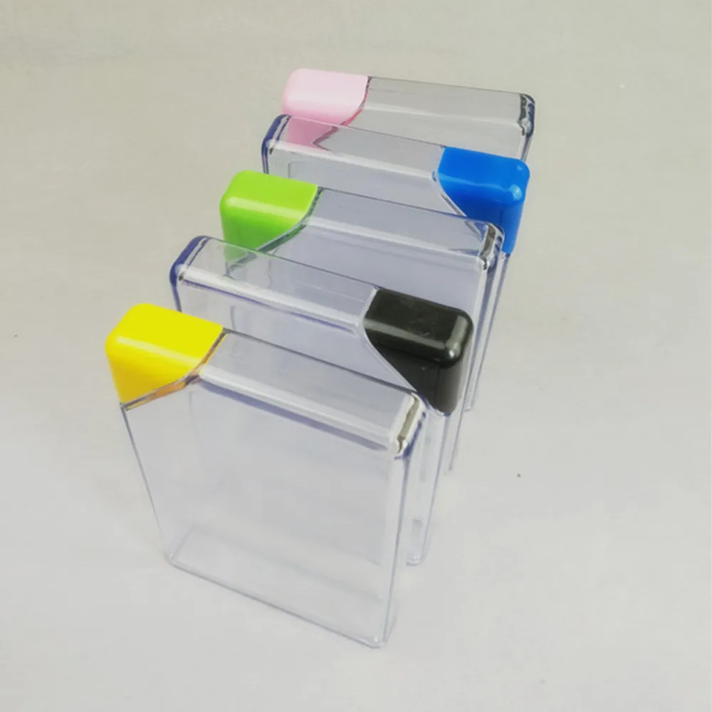 Бутылка для воды чистая книга портативный бумажный коврик бутылка плоская