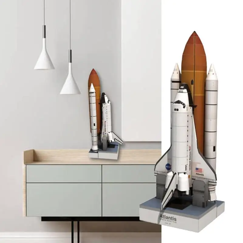 Новинка 1: 150 Бумажная модель космического шаттбола сделай сам Обучающие игрушки