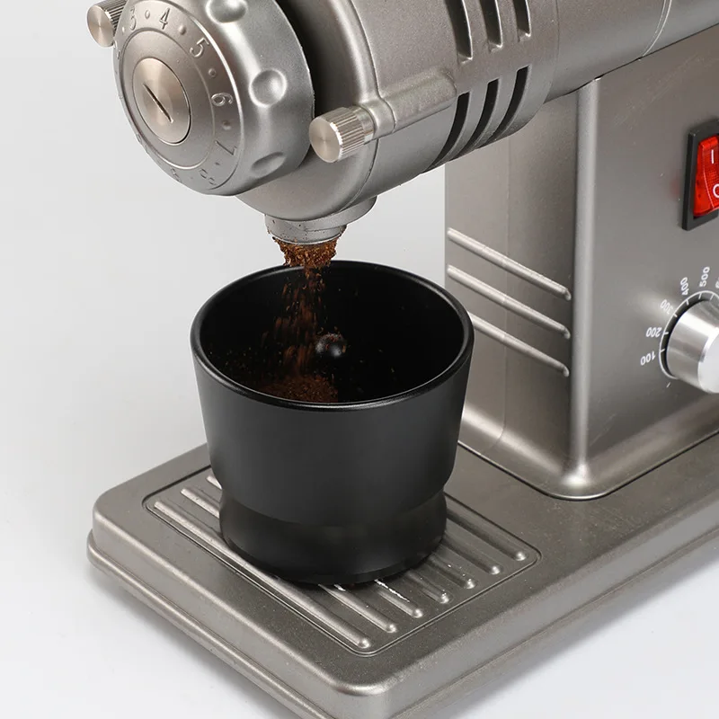 EK43 Grinder Aluminum Intelligent Dosing Ring For Brewing Bowl Coffee Powder Picker Espresso Barista Tool 58MM Tamper | Дом и сад